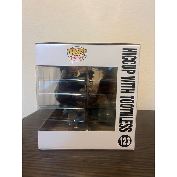 FUNKO POP RIDE Hiccup & Toothless #123 How Train Your Dragon Movies Dreamworks - Picture 4 of 6